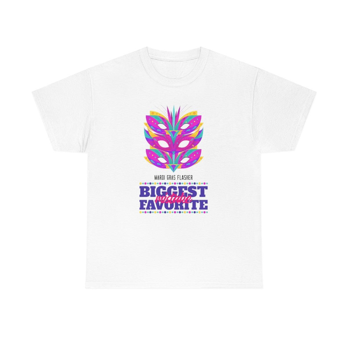 Mardi Gras Flasher Biggest Favorite Mistake - T-Shirt - Witty Twisters Fashions