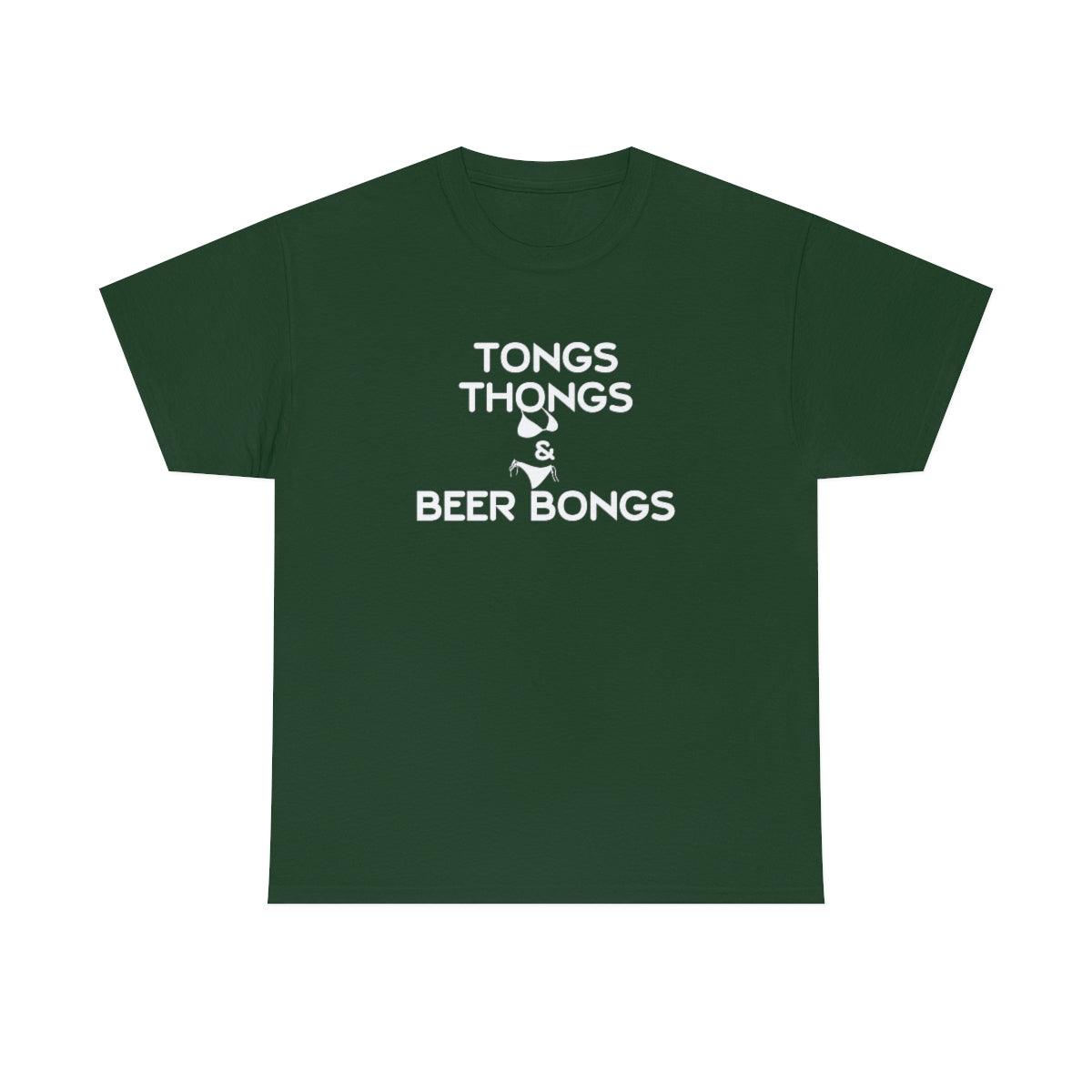 Tongs Thongs & Beer Bongs - T-Shirt - Witty Twisters Fashions