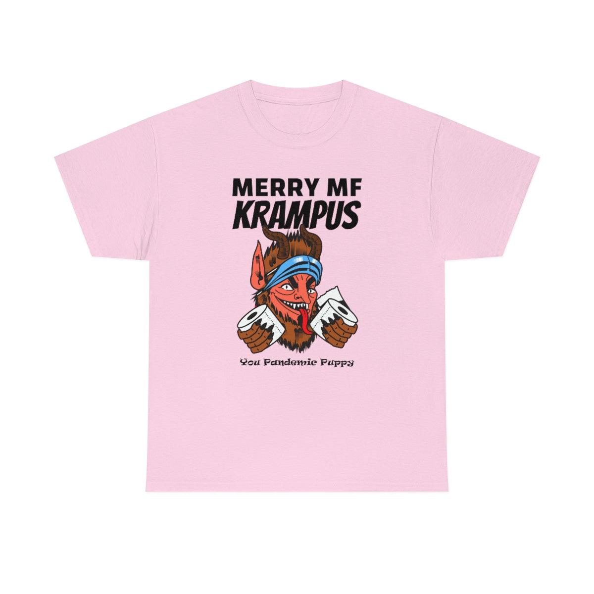 Merry MF Krampus You Pandemic Puppy - Witty Twisters T-Shirts