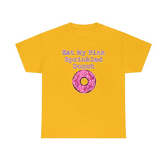 Eat My Pink Sprinkled Donut - T-Shirt - Witty Twisters Fashions