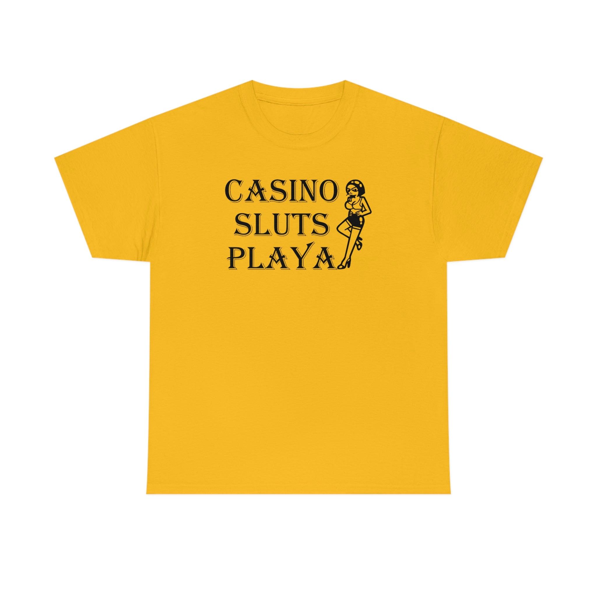 Casino Sluts Playa - T-Shirt - Witty Twisters Fashions