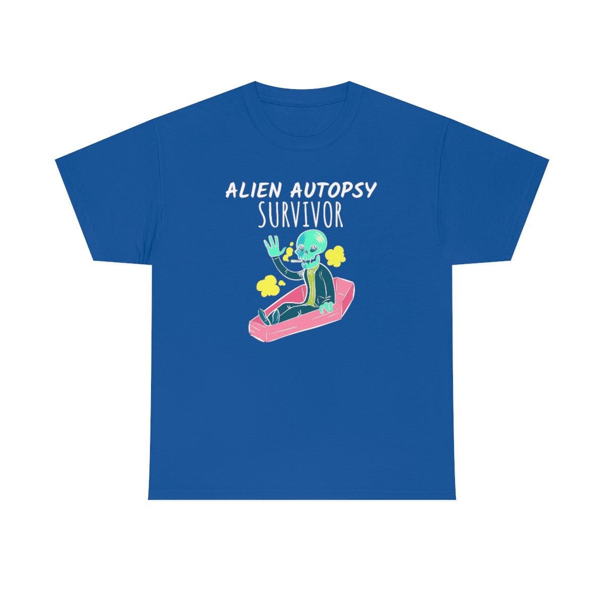 Alien Autopsy Survivor - Witty Twisters T-Shirts