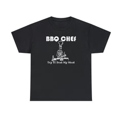 BBQ Chef Try To Beat My Meat - T-Shirt - Witty Twisters Fashions