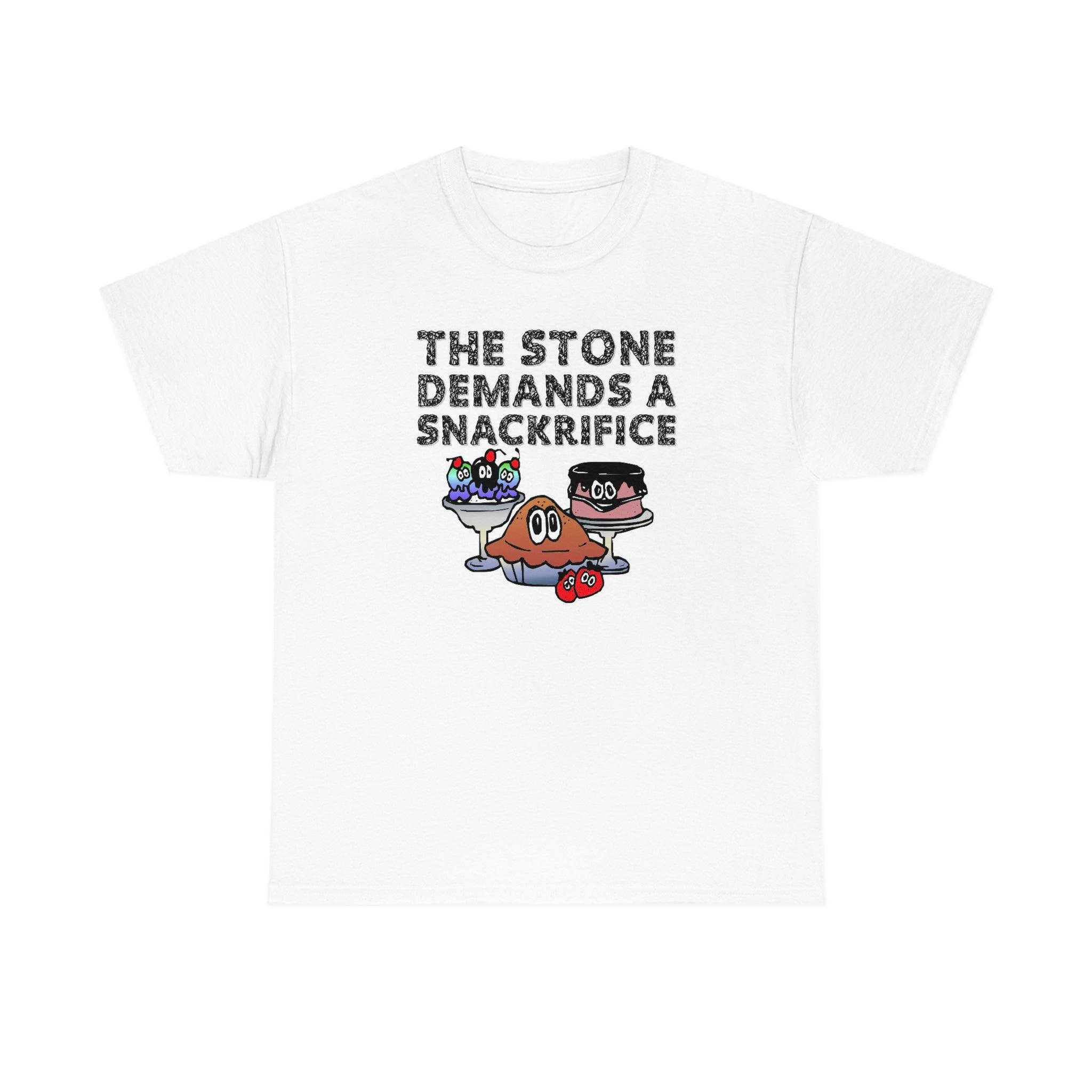 The Stone Demands A Snackrifice - T-Shirt - Witty Twisters Fashions