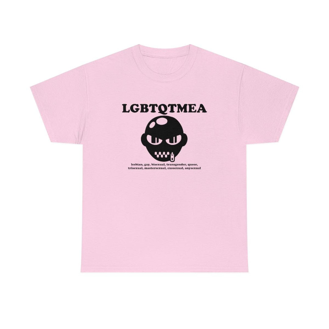LGBTQTMEA - lesbians, gays, bisexual, transgender, queer, trisexual, mastersexual, exosexual, anysexual - Witty Twisters T-Shirts