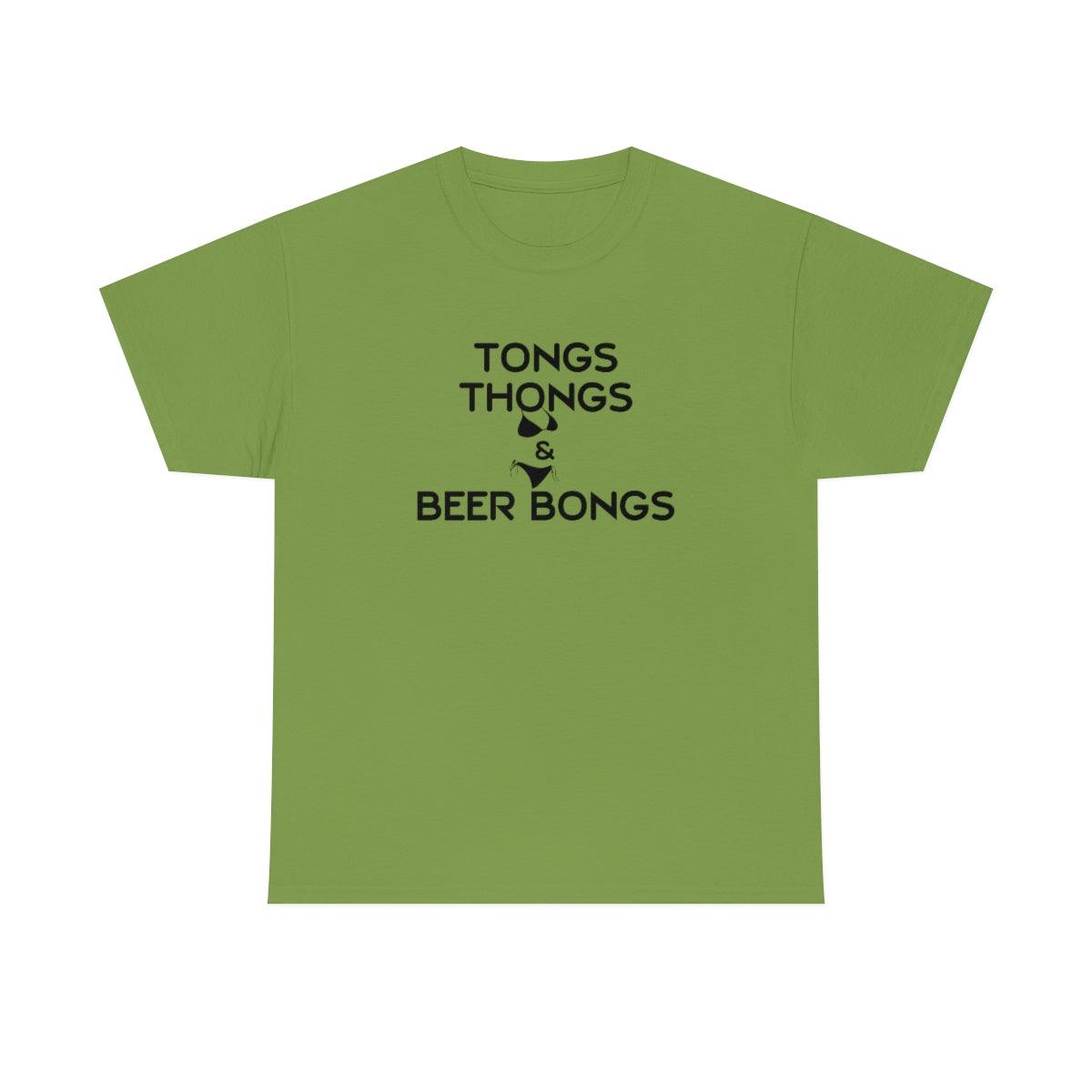 Tongs Thongs & Beer Bongs - T-Shirt - Witty Twisters Fashions