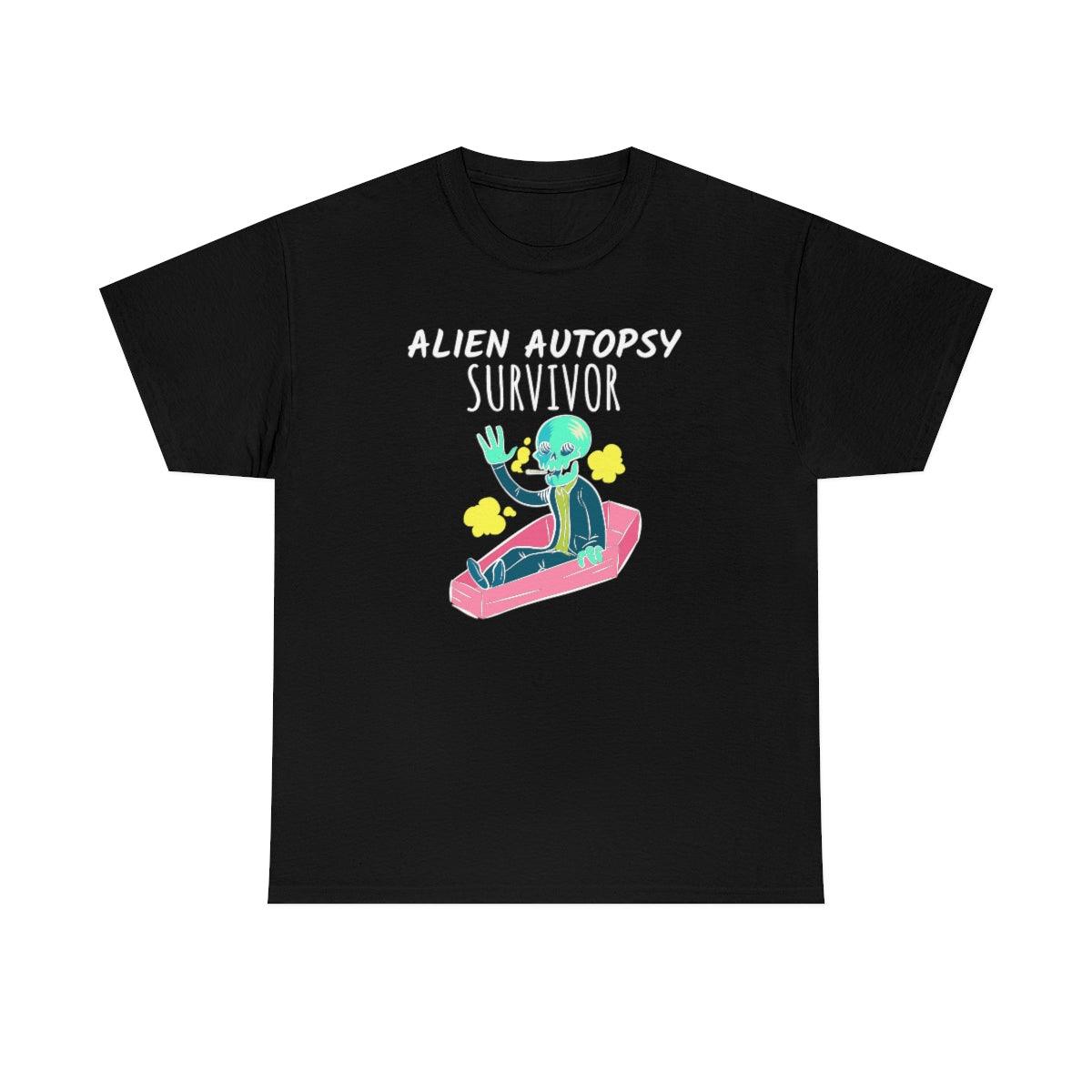 Alien Autopsy Survivor - Witty Twisters T-Shirts