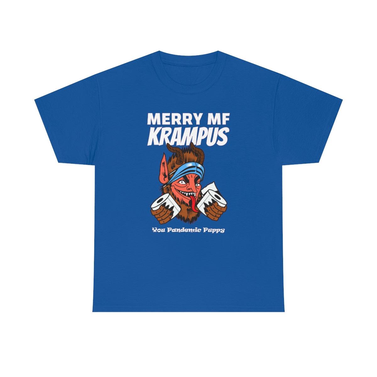 Merry MF Krampus You Pandemic Puppy - Witty Twisters T-Shirts