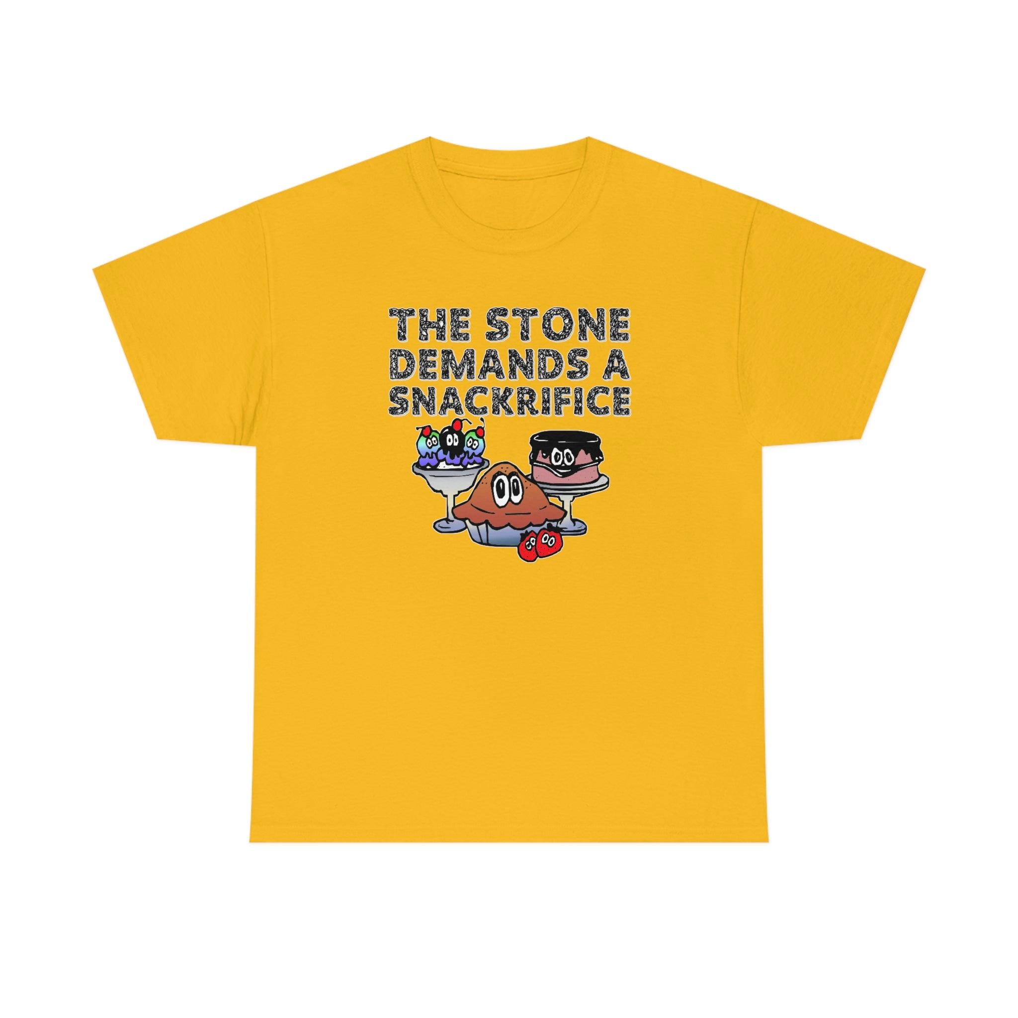 The Stone Demands A Snackrifice - T-Shirt - Witty Twisters Fashions