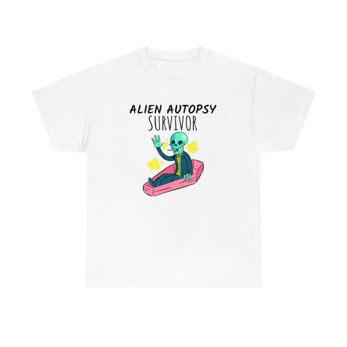 Alien Autopsy Survivor - Witty Twisters T-Shirts