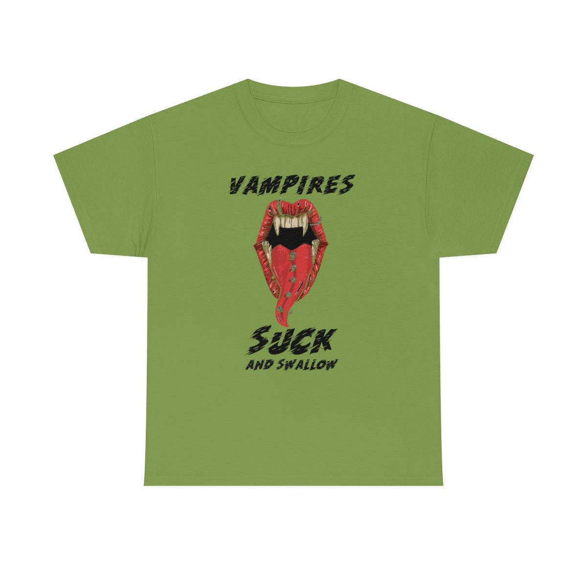 Vampires Suck And Swallow - T-Shirt - Witty Twisters Fashions