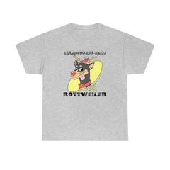 Rudolph The Red-Nosed Rottweiler - Witty Twisters T-Shirts