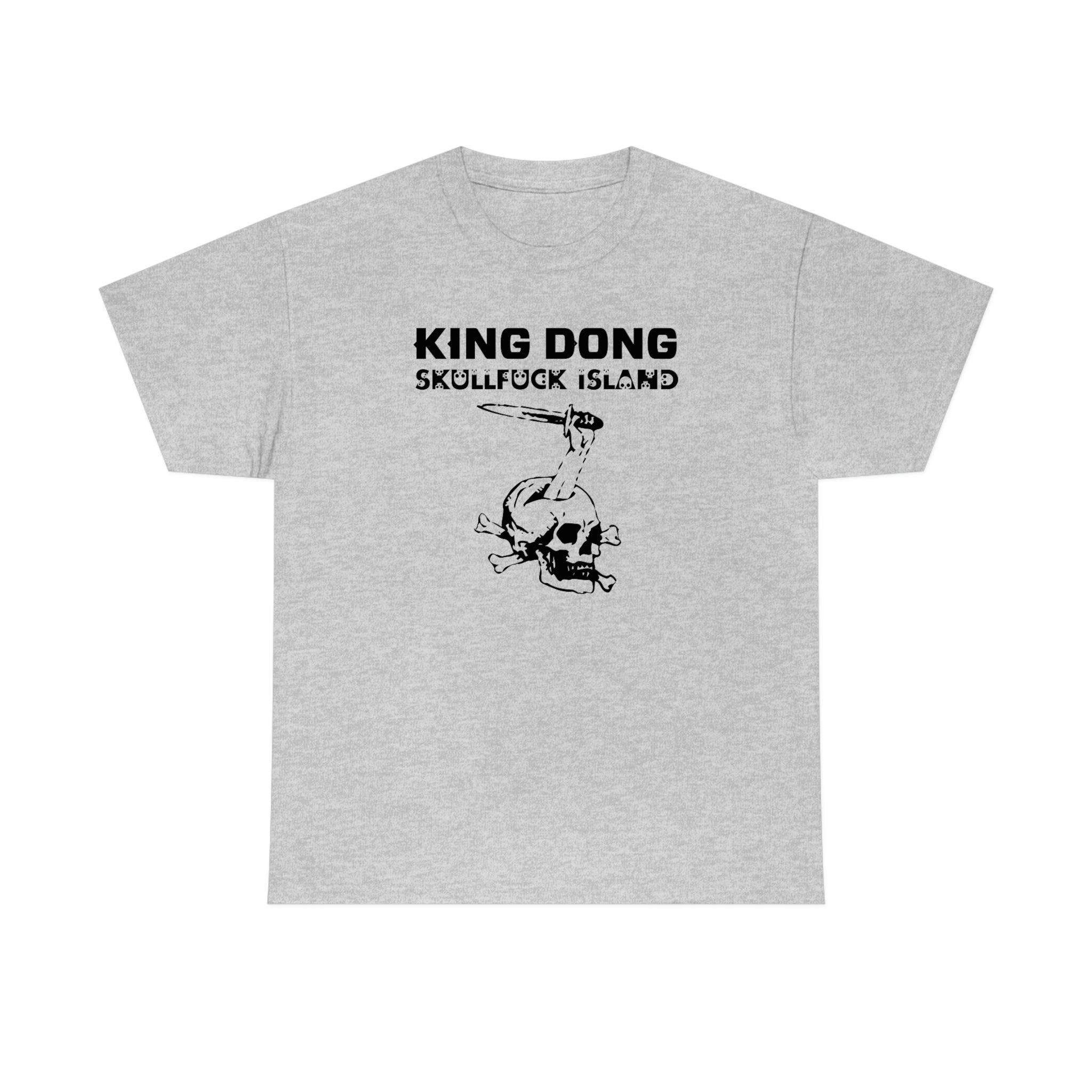 King Dong Skullfuck Island - T-Shirt - Witty Twisters Fashions