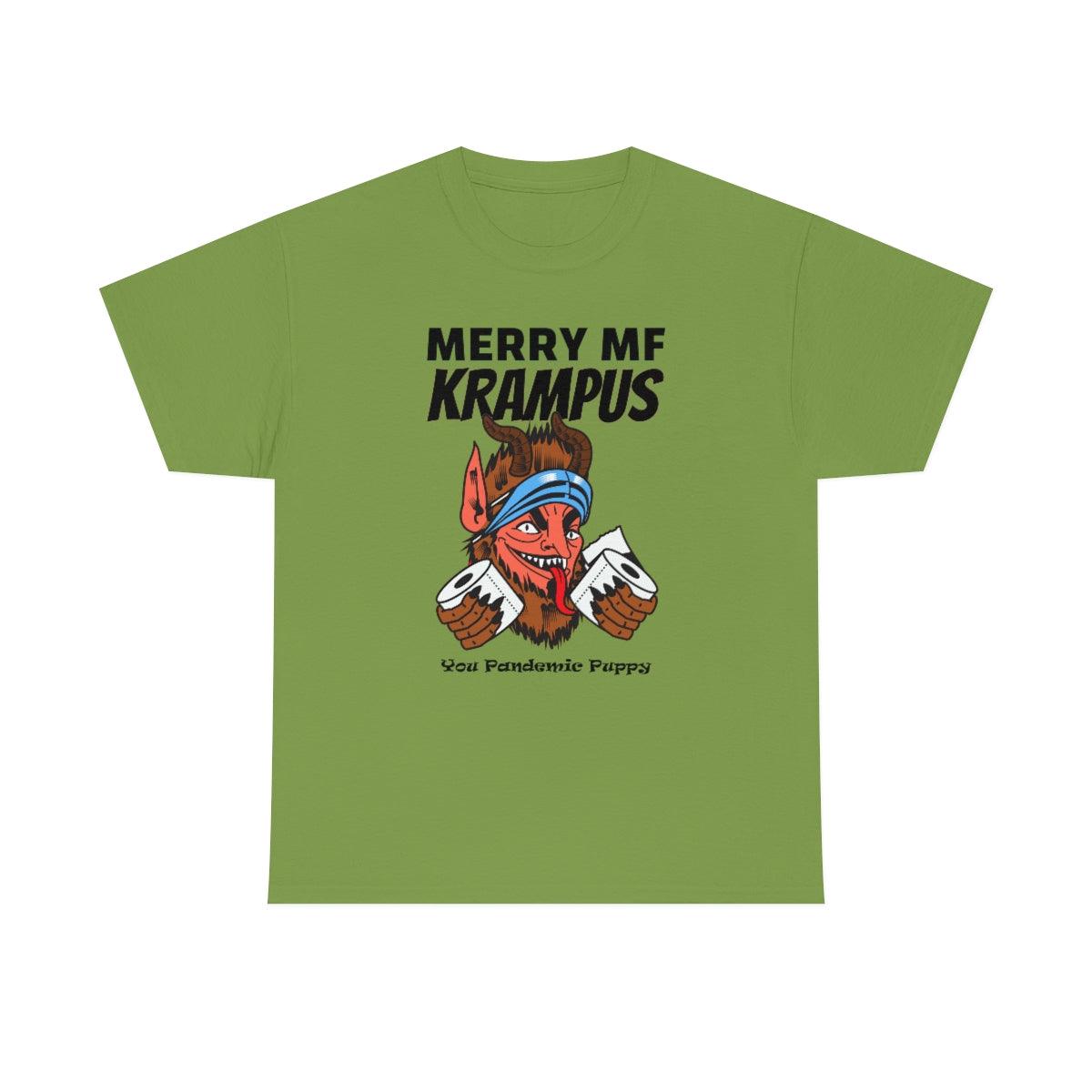 Merry MF Krampus You Pandemic Puppy - Witty Twisters T-Shirts