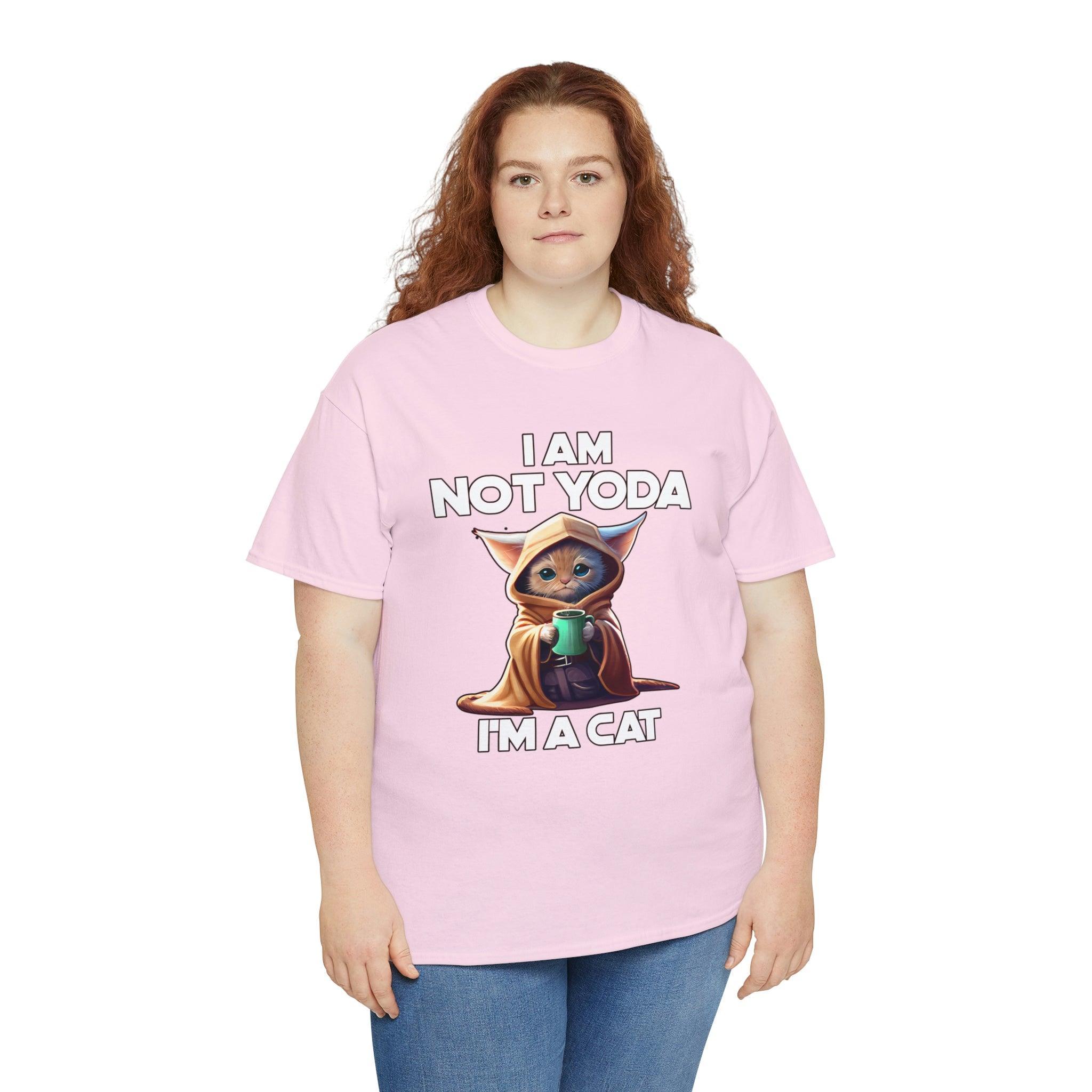 I am not Yoda I'm a cat - T-Shirt - Witty Twisters Fashions