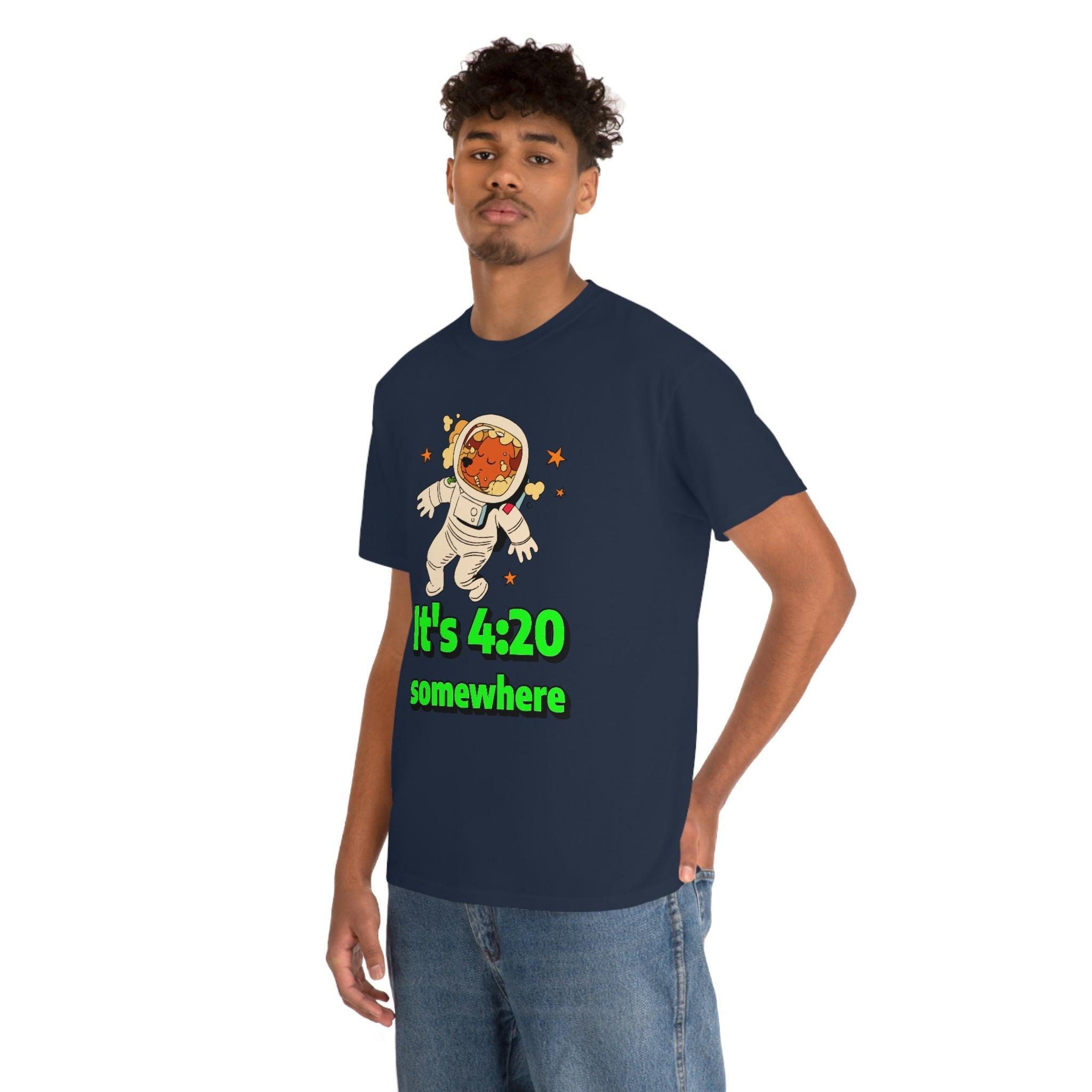 It's 4:20 somewhere - T-Shirt - Witty Twisters Fashions