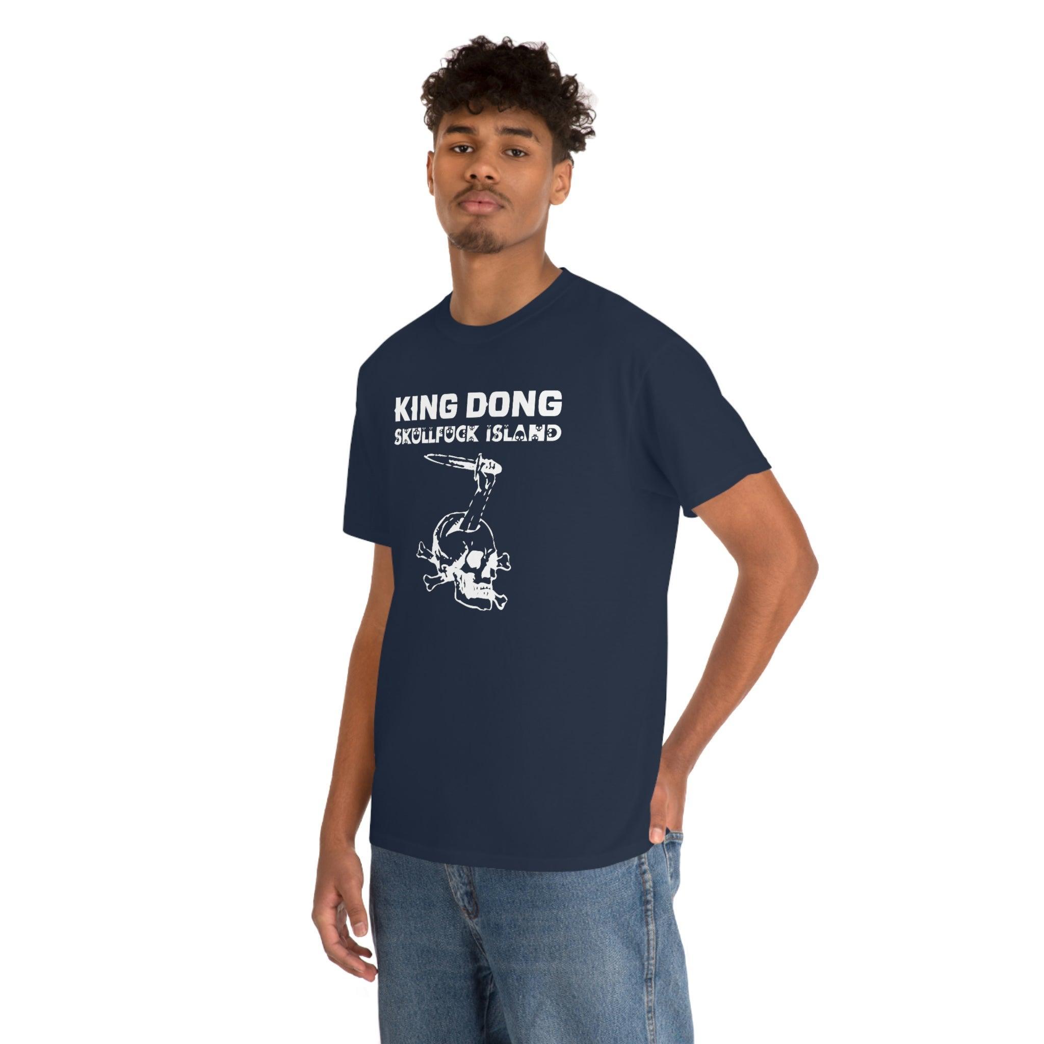 King Dong Skullfuck Island - T-Shirt - Witty Twisters Fashions