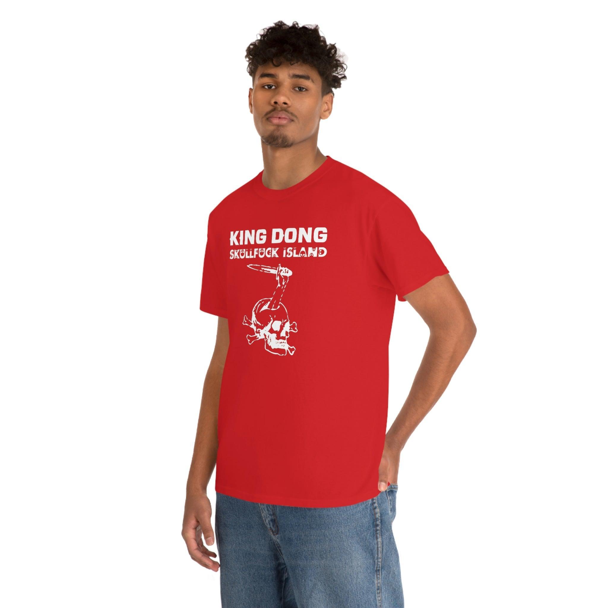 King Dong Skullfuck Island - T-Shirt - Witty Twisters Fashions