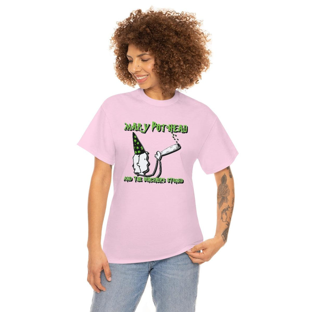 Mary Pothead And The Sorcerer's Stoned - Witty Twisters T-Shirts