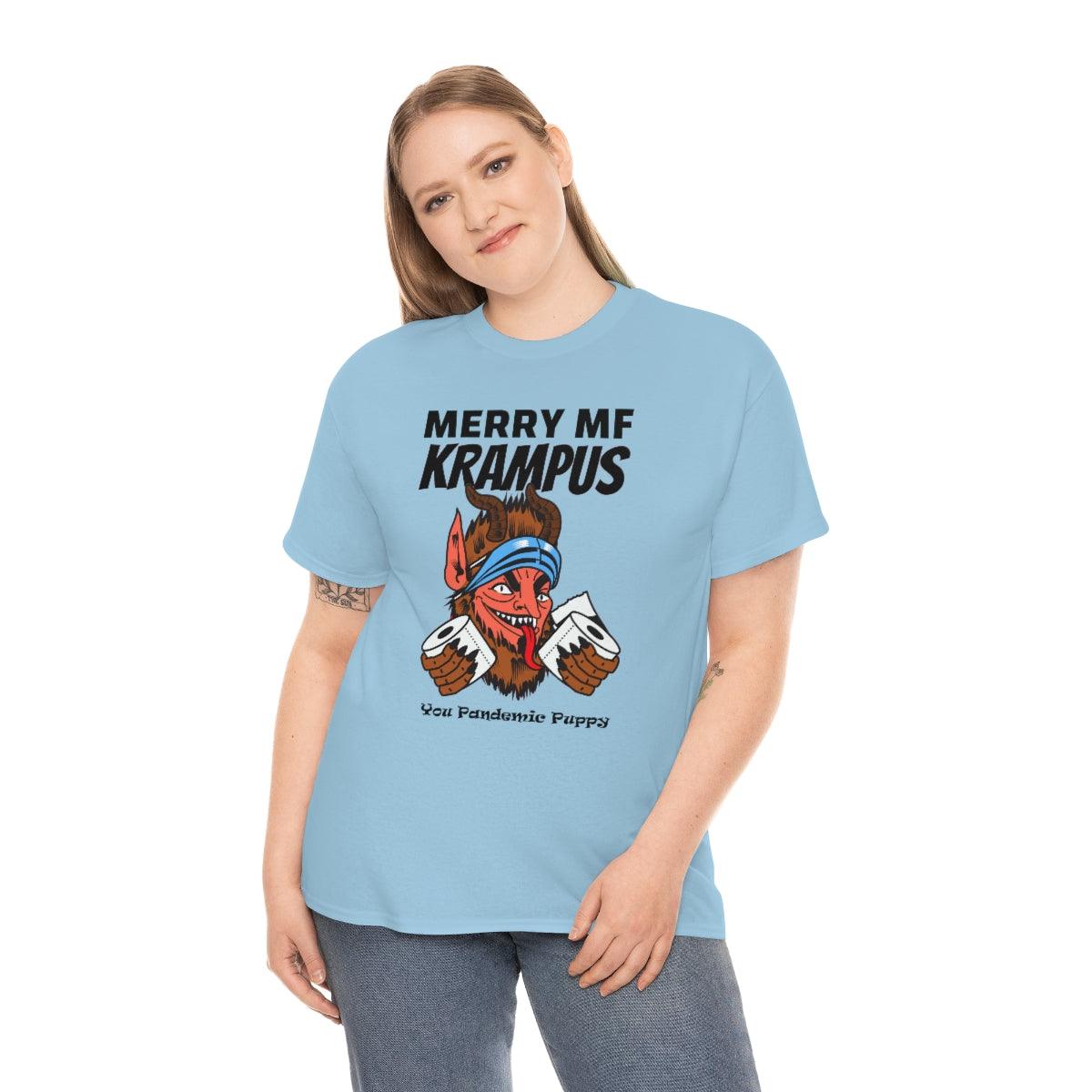 Merry MF Krampus You Pandemic Puppy - Witty Twisters T-Shirts