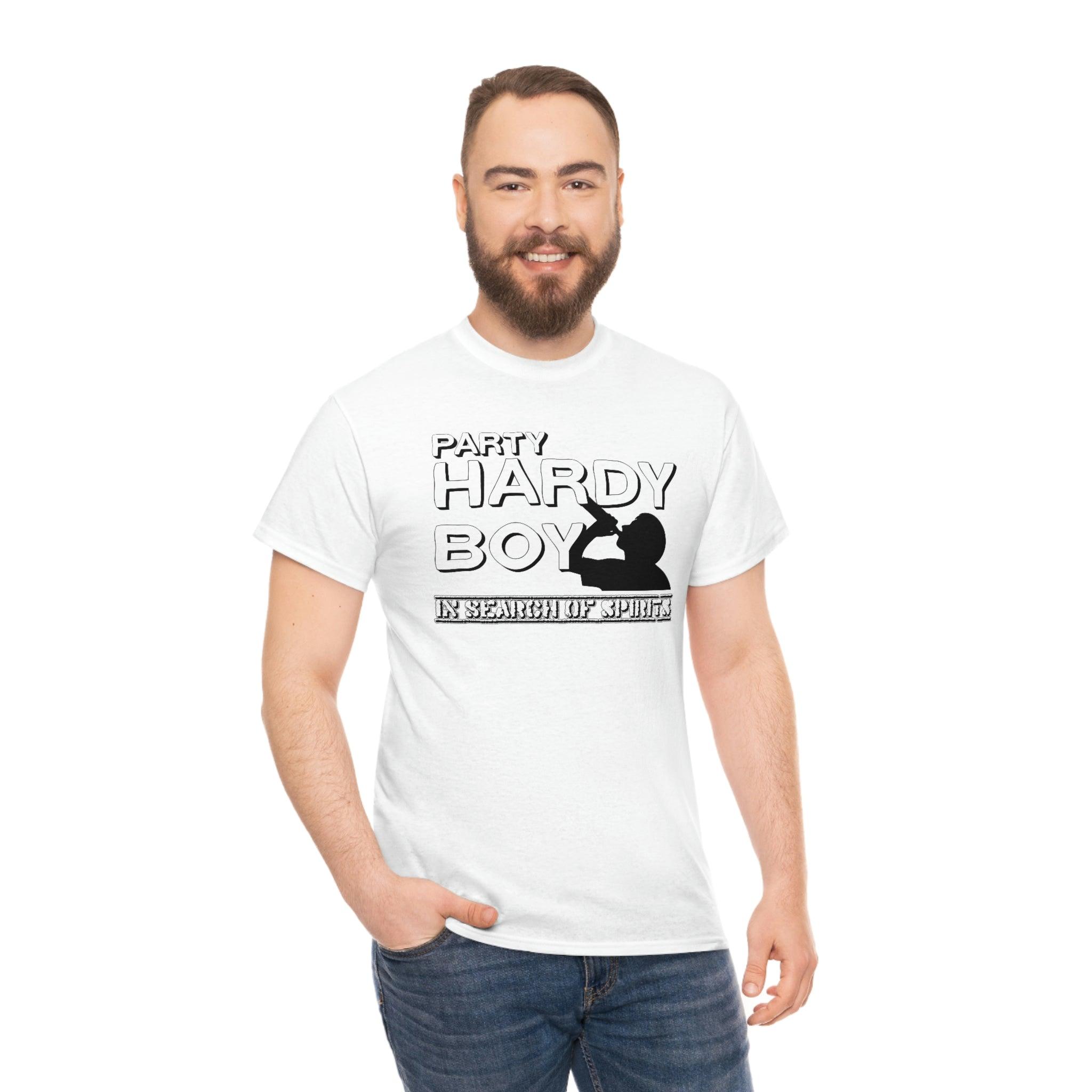 Party Hardy Boy In Search Of Spirits - T-Shirt - Witty Twisters Fashions