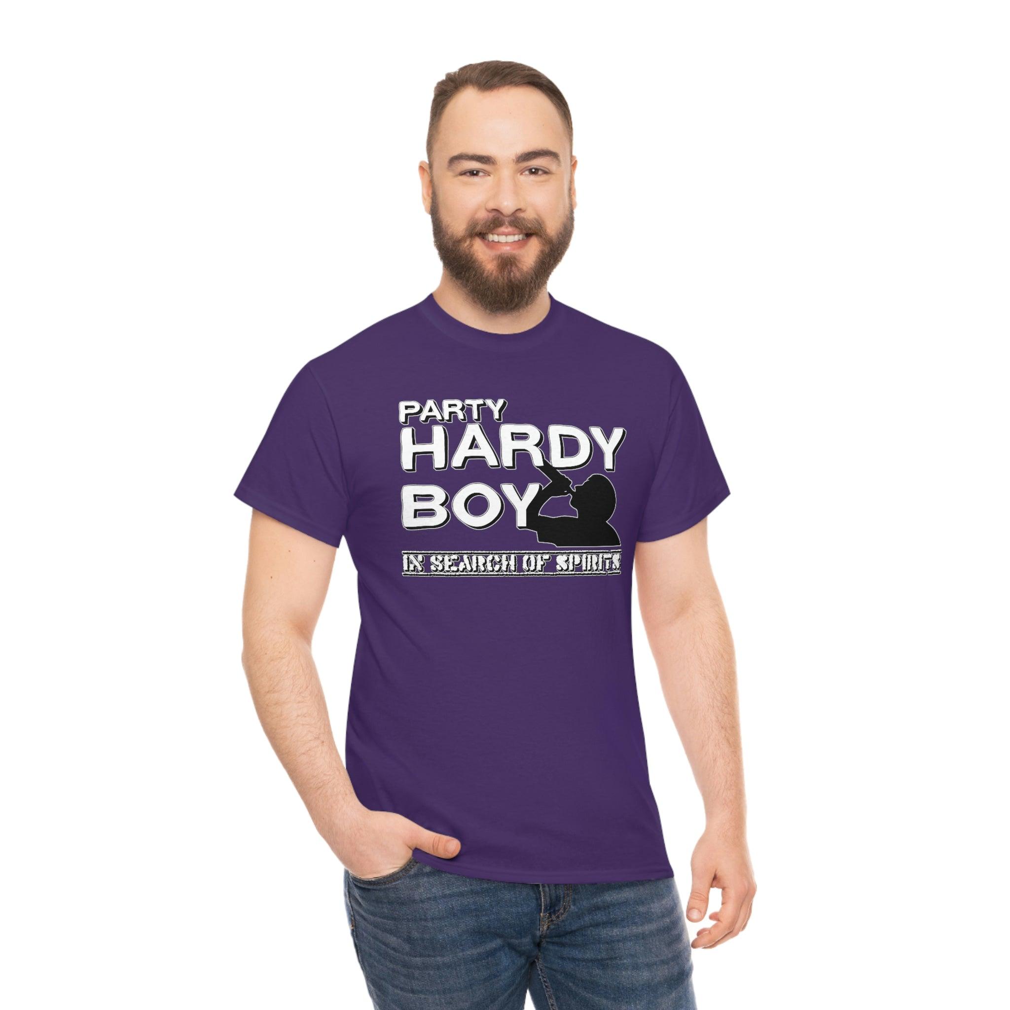 Party Hardy Boy In Search Of Spirits - T-Shirt - Witty Twisters Fashions