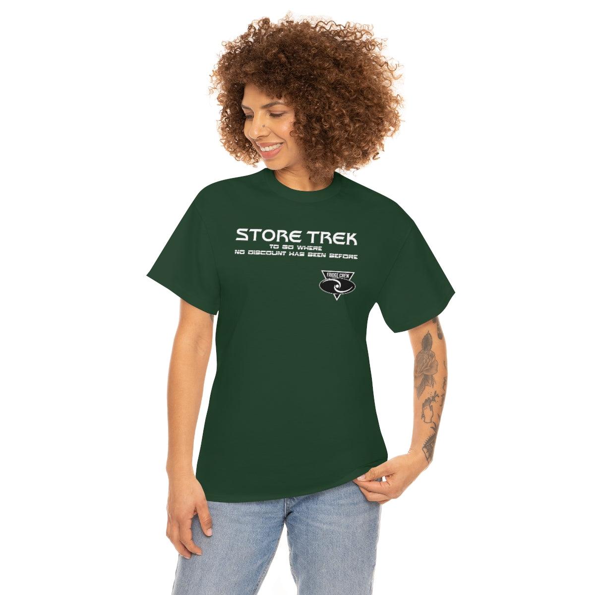 Store Trek To Go Where No Discount Has Been Before Fridge Crew - T-Shirt - Witty Twisters Fashions