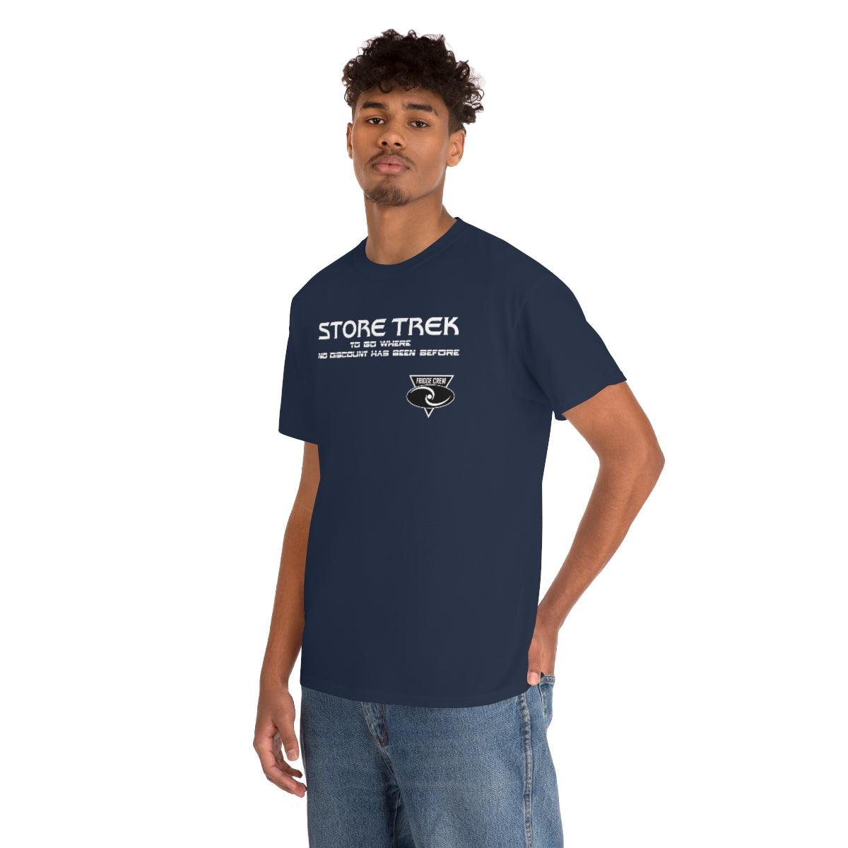 Store Trek To Go Where No Discount Has Been Before Fridge Crew - T-Shirt - Witty Twisters Fashions