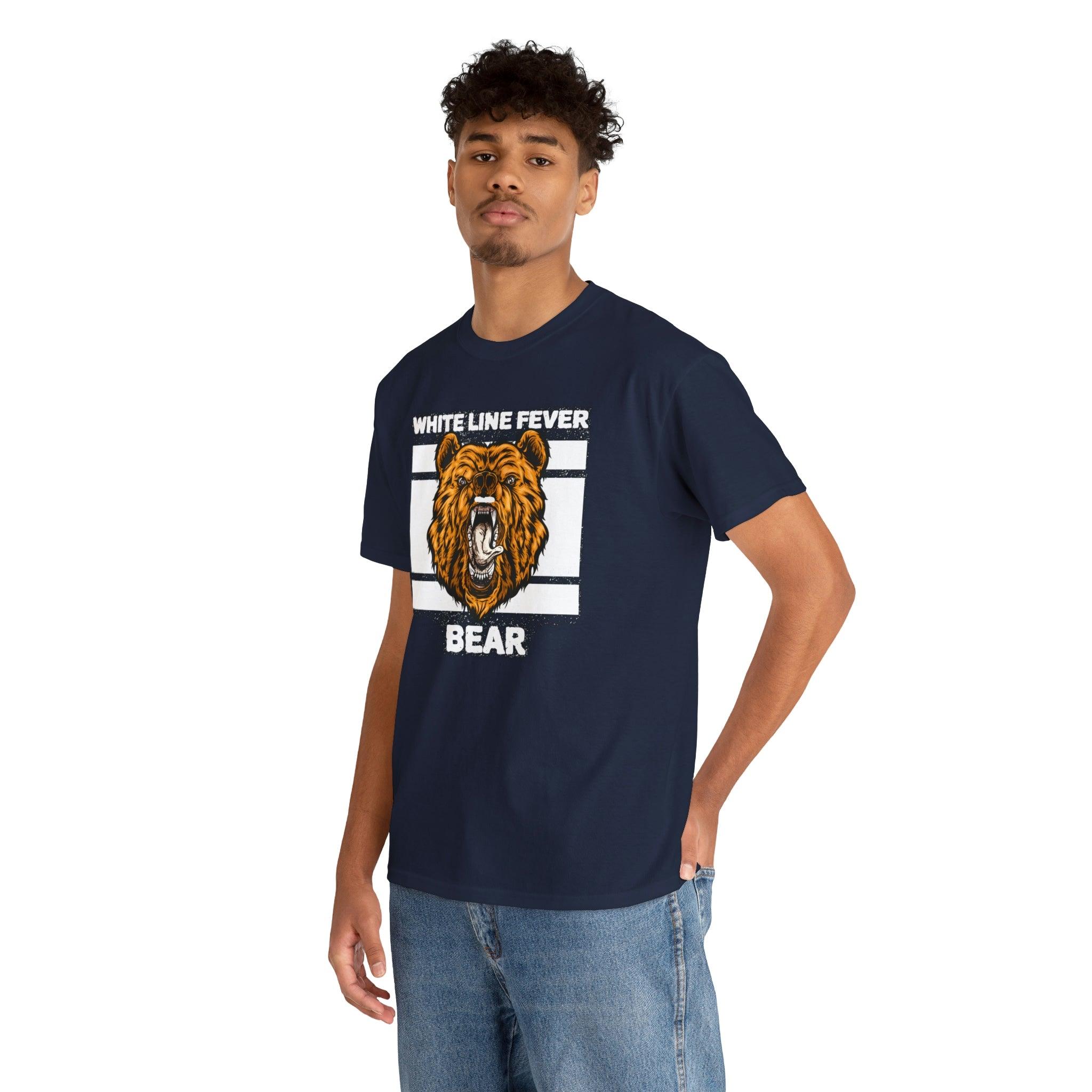 White Line Fever Bear - T-Shirt - Witty Twisters Fashions