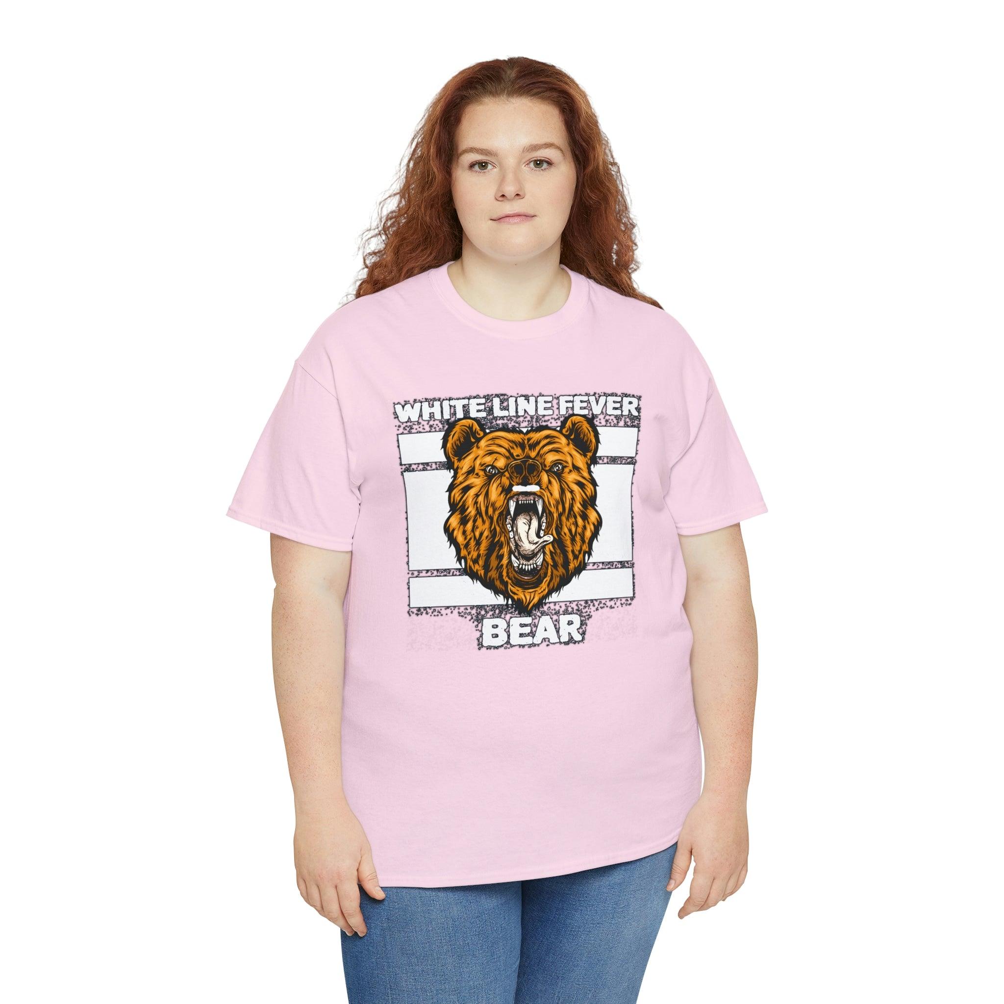 White Line Fever Bear - T-Shirt - Witty Twisters Fashions