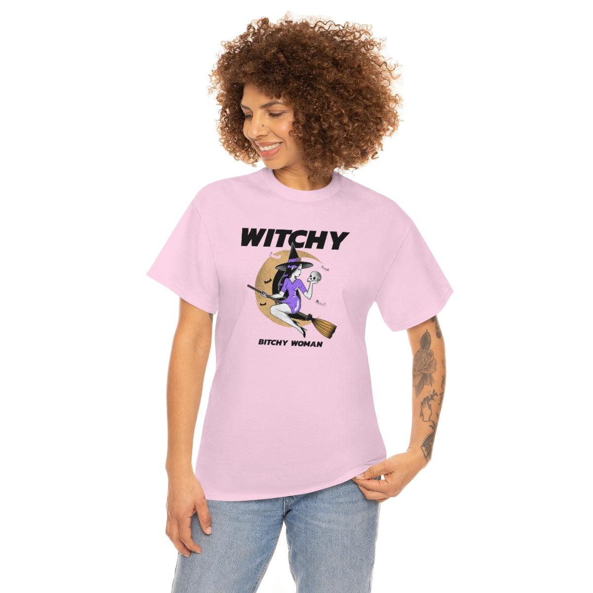 Witchy Bitchy Woman - T-Shirt - Witty Twisters Fashions